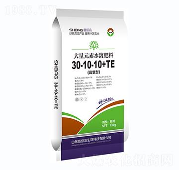 10kg高氮型大量元素水溶肥30-10-10+TE-施佰高