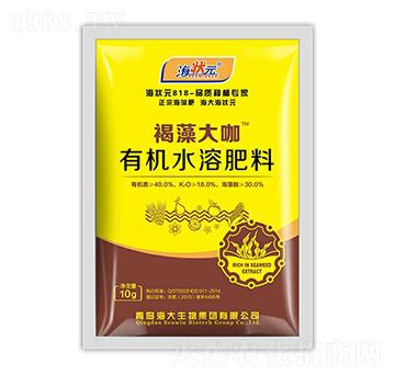 10g褐藻大咖有機水溶肥料-海狀元-海大生物