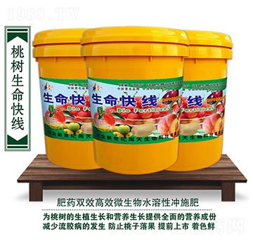 桃樹生命快線沖施肥-周天生物