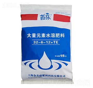 大量元素水溶肥32-6-12+TE-苗樂-永通生態(tài)