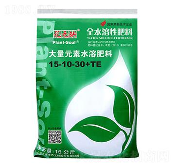 大量元素水溶肥15-10-30+TE-花無(wú)缺-永通生態(tài)