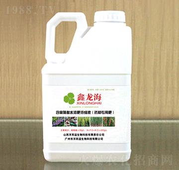 藥材類專用含腐植酸水溶肥濃縮液-鑫龍海-洋而溢生物