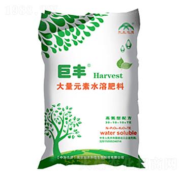 高氮型大量元素水溶肥料30-10-10+TE-巨豐-加農(nóng)和信