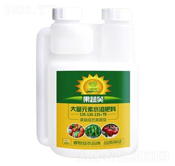 大量元素水溶肥135-135-135+TE-果蔬笑-睿智益農(nóng)