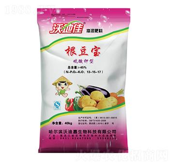 硫酸鉀型摻混肥料13-15-17-根豆寶-五常