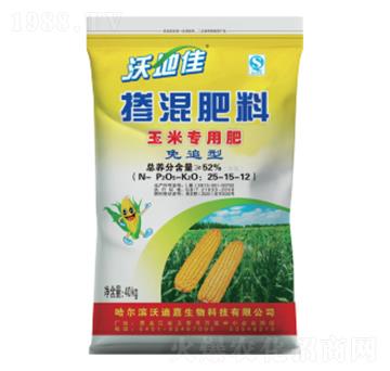 玉米專用摻混肥料25-15-12-沃地佳-五常