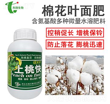 棉花葉面肥-上桃快-杰翔生物