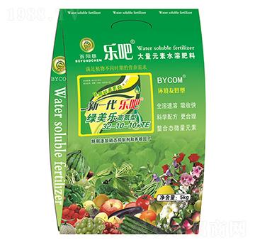5kg高氮型大量元素水溶肥32-10-10+TE-樂(lè)吧綠美樂(lè)-百陽(yáng)墾