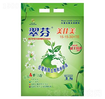 高鉀型大量元素水溶肥15-15-30+TE-翠芬美佳美-百陽(yáng)墾