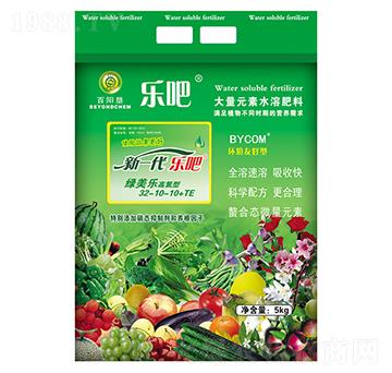 高氮型大量元素水溶肥32-10-10+TE-樂(lè)吧綠美樂(lè)-百陽(yáng)墾