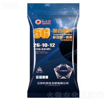 5G長(zhǎng)效穩(wěn)定功能肥26-10-12-紅太陽-科邦生態(tài)