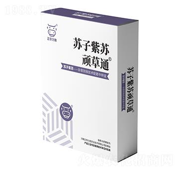 茄子紫蘇頑草通-正華力致