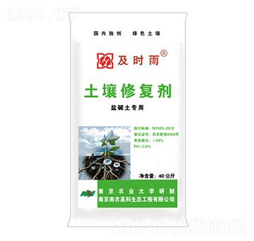 鹽堿土專用土壤修復(fù)劑-及時(shí)雨-南農(nóng)高科