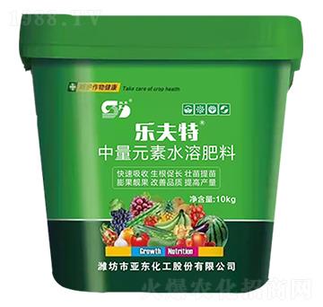 10kg中量元素水溶肥料-樂夫特-亞東化工