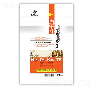 大量元素水溶肥料15-5-30+TE-真樂補(bǔ)-亞東化工