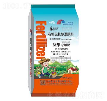 堅果專用肥-有機無機復混肥料12-0-3-20-金億豐