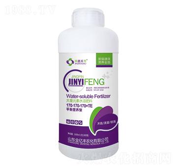 平衡營養(yǎng)型大量元素水溶肥料170-170-170+TE-錦嘉禾秀-金億豐