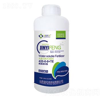 高氮促長型大量元素水溶肥料420-0-0+TE-錦嘉禾秀-金億豐