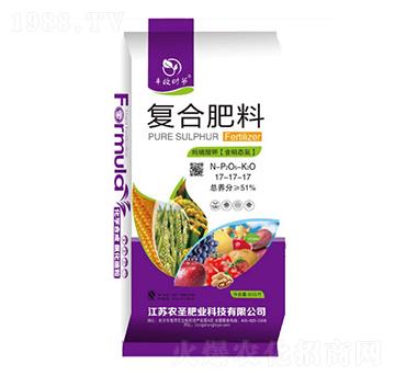 純硫酸鉀復(fù)合肥料17-17-17-農(nóng)圣肥業(yè)