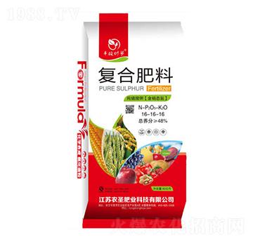純硫酸鉀復(fù)合肥料16-16-16-農(nóng)圣肥業(yè)