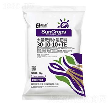 大量元素水溶肥30-10-10+TE-瀚樂爾