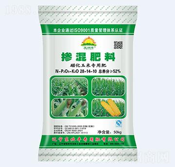 52%磁化玉米專用摻混肥料28-14-10-亞洲豐
