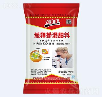 55%多肽緩釋玉米專用摻混肥料28-15-12-東北豐