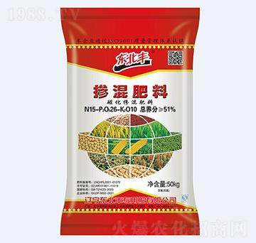 51%磁化摻混肥料15-26-10-東北豐