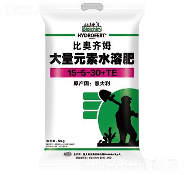 大量元素水溶肥15-5-30+TE-比奧齊姆-眾德肥料