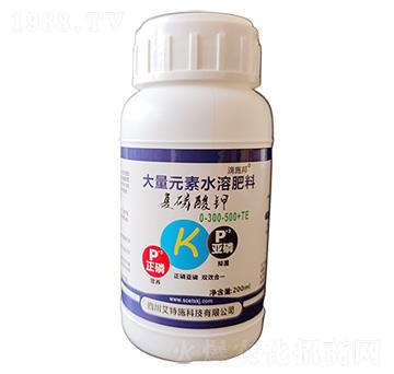 大量元素水溶肥料0-300-500+TE-復(fù)磷酸鉀-滴施邦-艾特施