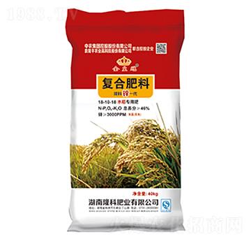 金皇冠牌復合肥（水稻專用肥）18-10-18-隆科農(nóng)資