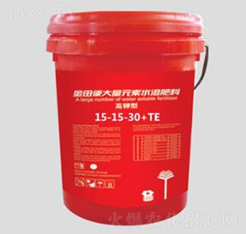 大量元素水溶肥15-15-30+TE-魯興生物