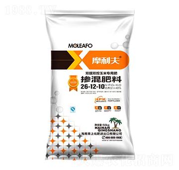 雙膜雙控玉米專(zhuān)用摻混肥料26-12-10-摩利夫-青上化肥