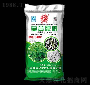 桑樹適用復(fù)合肥料13-5-7-螳豐-祥豐商貿(mào)