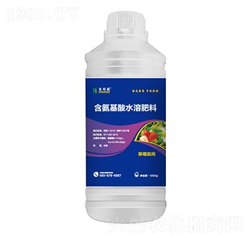 1000g草莓需用含氨基酸水溶肥料-金可諾