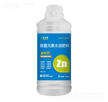 1000g微量元素水溶肥料-糖醇鋅-金可諾