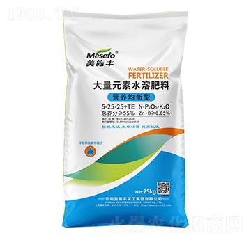 營養(yǎng)均衡型大量元素水溶肥5-25-25+TE-美施豐