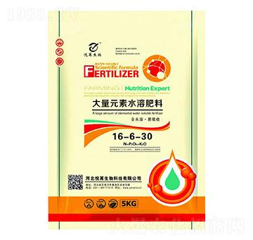大量元素水溶肥16-6-30-悅苒