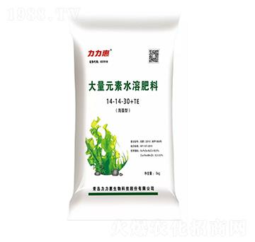 海藻型大量元素水溶肥料14-14-30+TE-力力惠生態(tài)