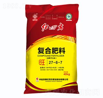玉米適用氯基復(fù)合肥料27-6-7-紅四方