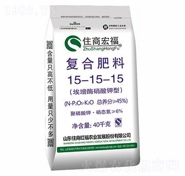 51%埃增酶硝酸鉀型復合肥料15-15-15-住商國際