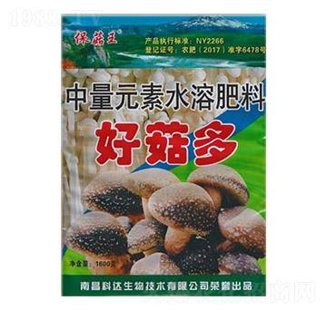 1600g中量元素水溶肥-保菇王·好菇多-科達生物