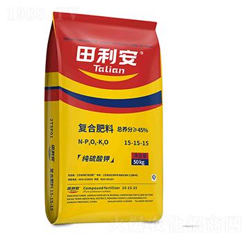 純硫酸鉀復合肥料15-15-15-田利安-龍蟒磷化工