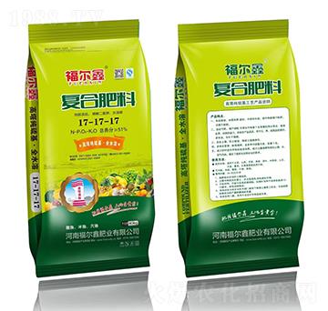 40kg高塔純硫基復(fù)合肥料17-17-17-福爾鑫