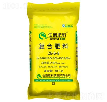 氯化鉀型復(fù)合肥料26-6-8-住商肥料