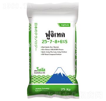 復(fù)合肥料25-7-8+6%S（馬來西亞、澳大利亞、泰國）-住商肥料