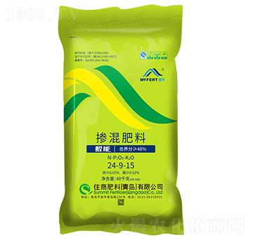 夢豐控釋摻混肥24-9-15-住商肥料