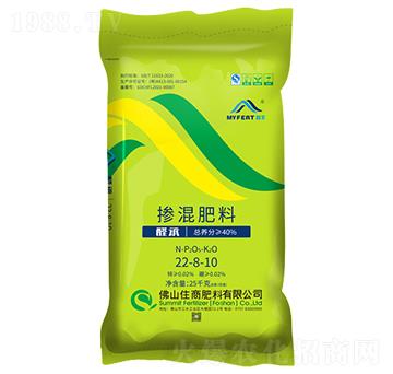 夢豐控釋摻混肥料22-8-10-住商肥料