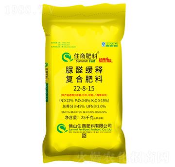 桉樹配套脲醛緩釋復(fù)合肥22-8-15-住商肥料