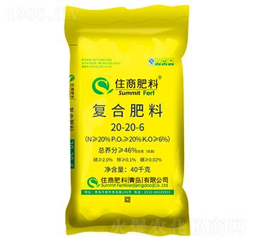 氯化鉀型復(fù)合肥料20-20-6-住商肥料